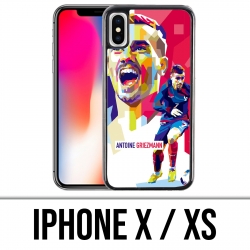 X / XS iPhone Hülle - Fußball Griezmann