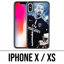 Coque iPhone X / XS - Football Zlatan Psg
