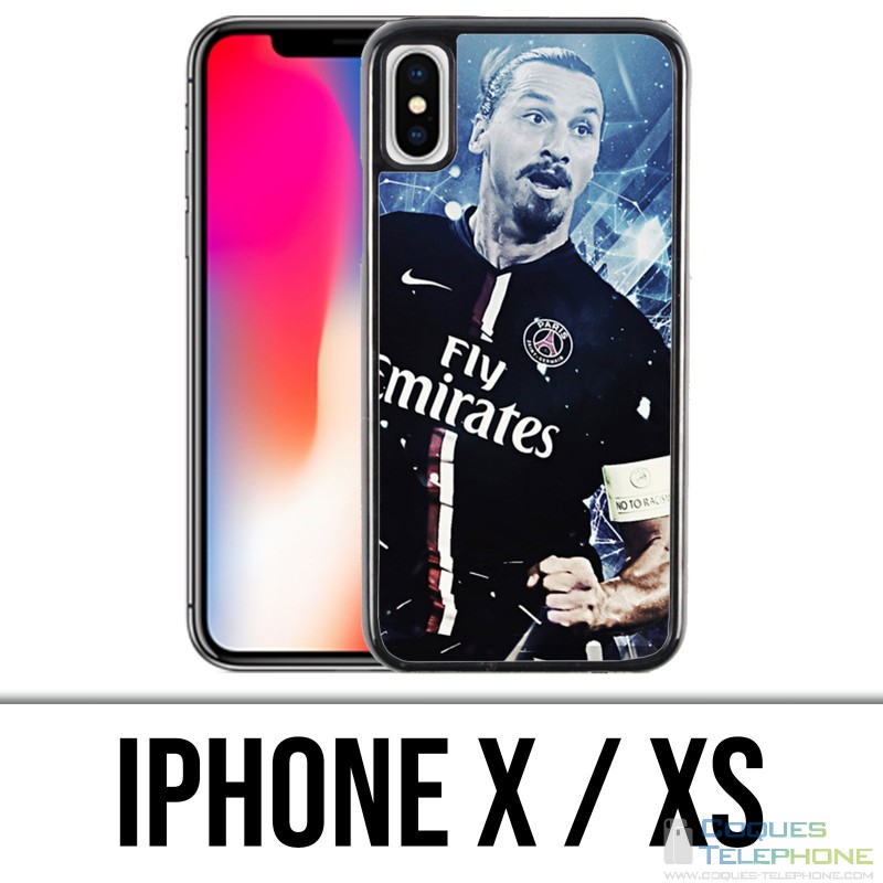 Coque iPhone X / XS - Football Zlatan Psg