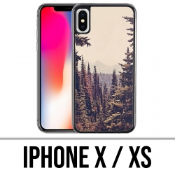 X / XS iPhone Fall - Tannenbaumbohrer