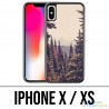 X / XS iPhone Fall - Tannenbaumbohrer