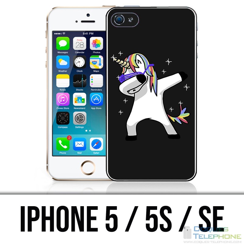 IPhone 5 / 5S / SE case - Unicorn Dab