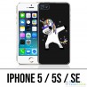 IPhone 5 / 5S / SE Hülle - Unicorn Dab