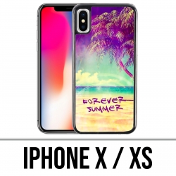 Coque iPhone X / XS - Forever Summer