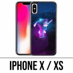 Funda iPhone X / XS - Fortnite Logo Glow