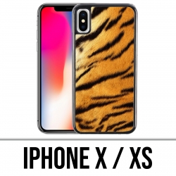 Funda iPhone X / XS - Piel de tigre