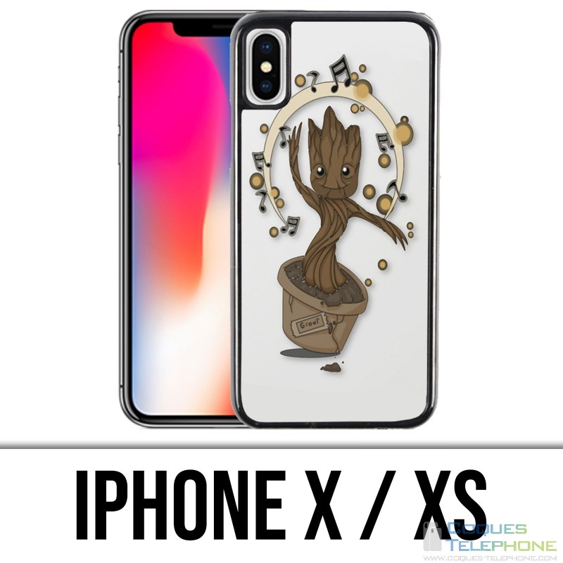 Coque iPhone X / XS - Gardiens De La Galaxie Groot