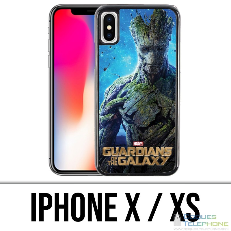 Funda iPhone X / XS - Guardianes de la galaxia cohete