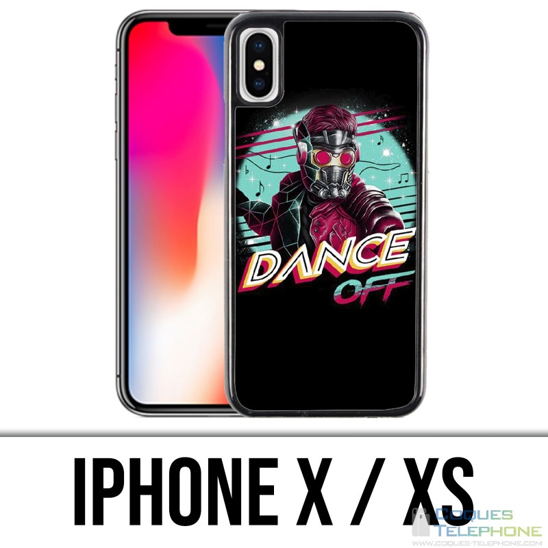 Coque iPhone X / XS - Gardiens Galaxie Star Lord Dance