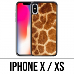 Coque iPhone X / XS - Girafe