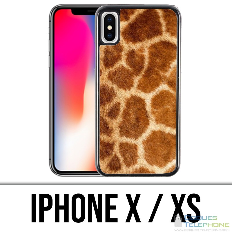 X / XS iPhone Hülle - Giraffe