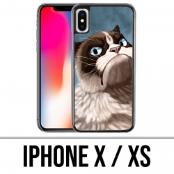 X / XS iPhone Case - Grumpy Cat