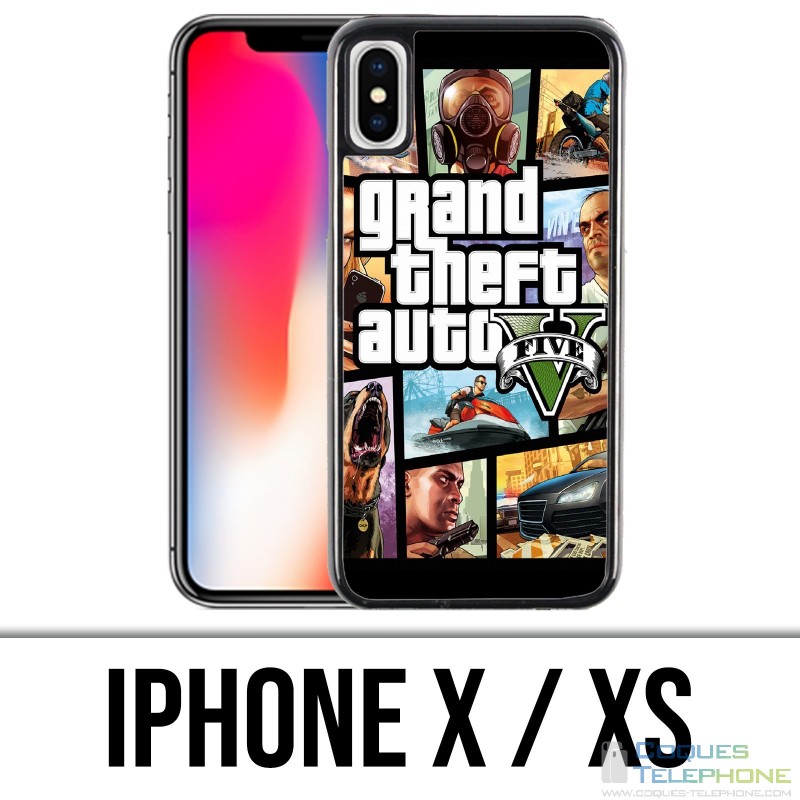 Coque iPhone X / XS - Gta V