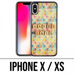 X / XS iPhone Case - Happy Days