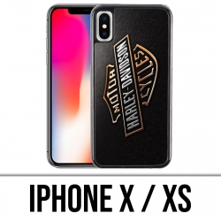 X / XS iPhone Hülle - Harley Davidson Logo 1