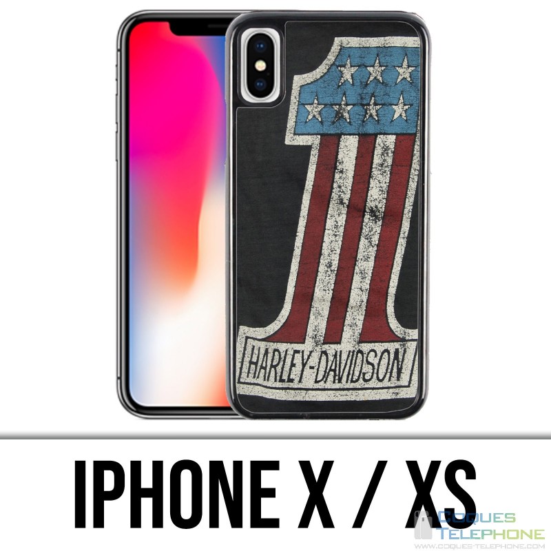 X / XS iPhone Hülle - Harley Davidson Logo