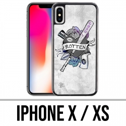 Coque iPhone X / XS - Harley Queen Rotten
