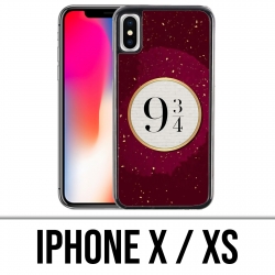Coque iPhone X / XS - Harry Potter Voie 9 3 4
