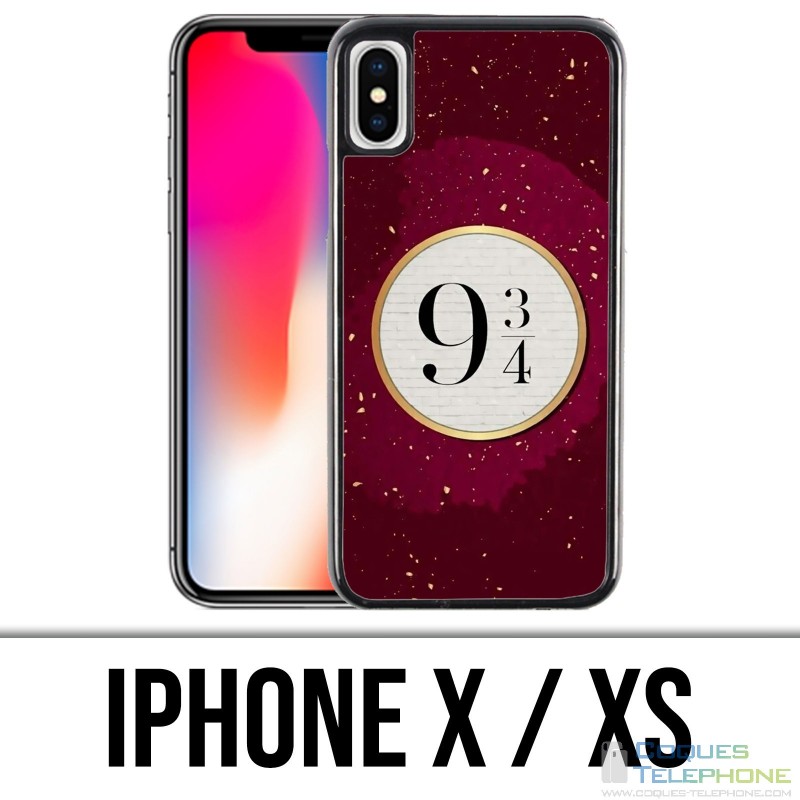 Coque iPhone X / XS - Harry Potter Voie 9 3 4