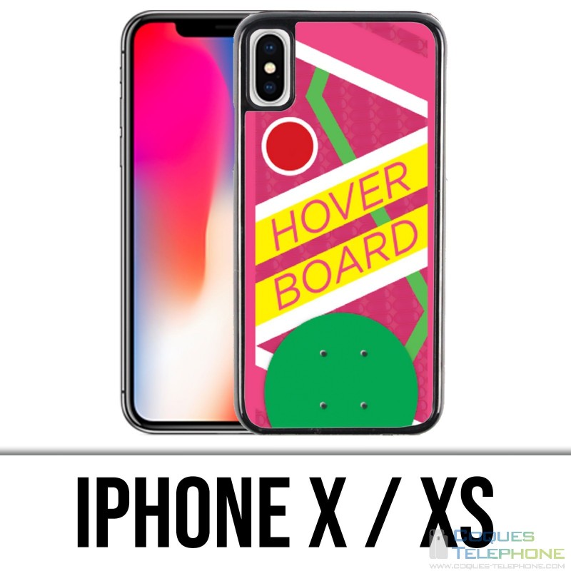 Coque iPhone X / XS - Hoverboard Retour Vers Le Futur