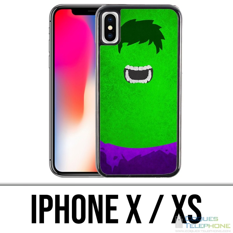 X / XS iPhone Case - Hulk Art Design