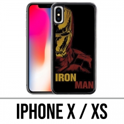 Coque iPhone X / XS - Iron Man Comics