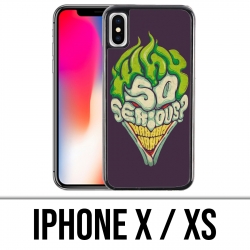 Funda iPhone X / XS - Joker Tan serio