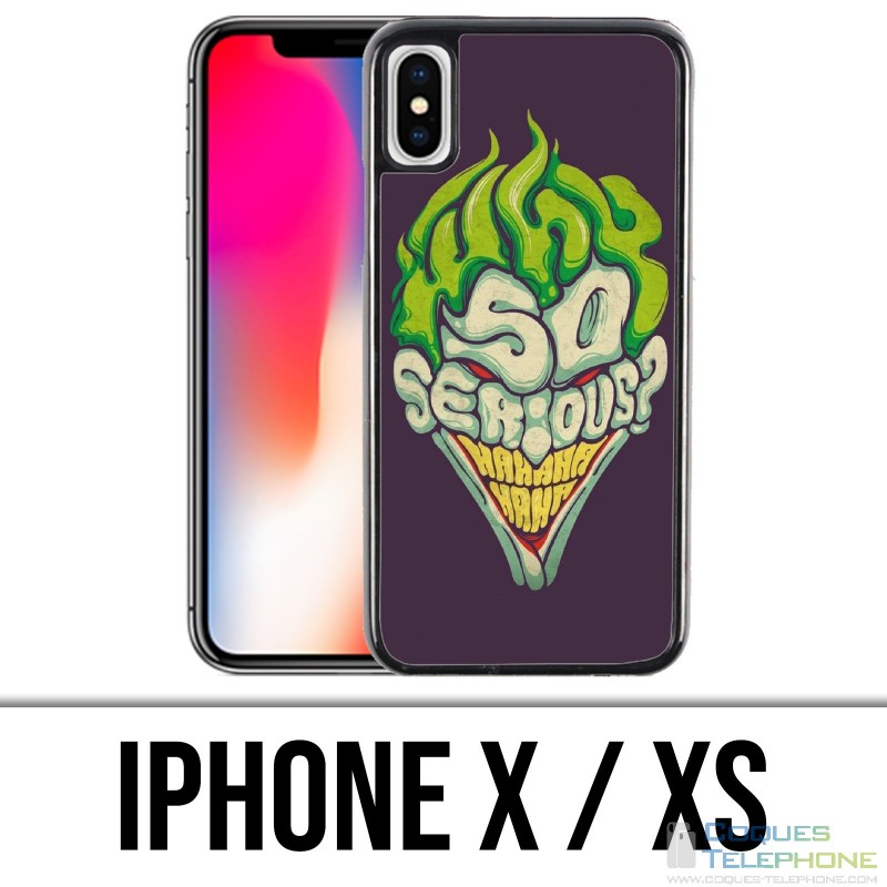 Coque iPhone X / XS - Joker So Serious
