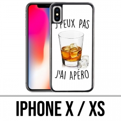 Coque iPhone X / XS - Jpeux Pas Apéro