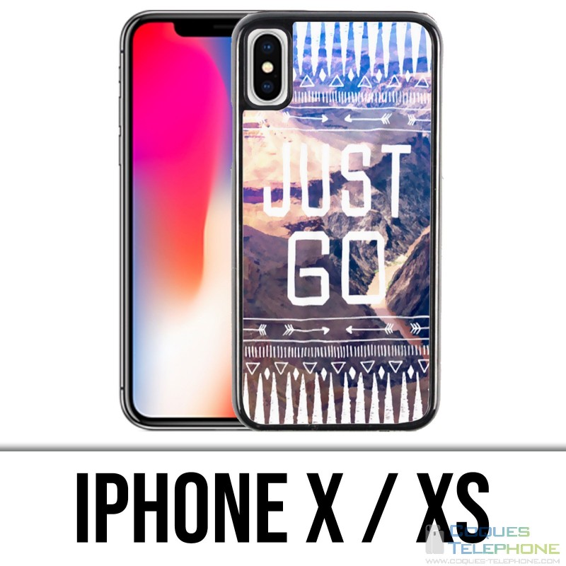 X / XS iPhone Case - Just Go
