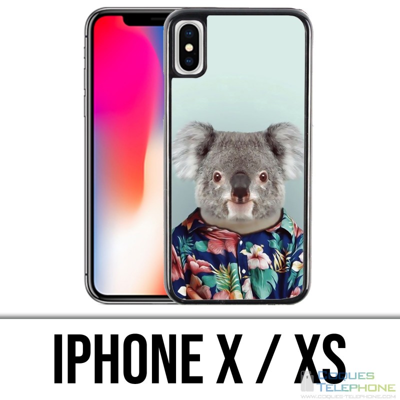 Funda iPhone X / XS - Disfraz de koala