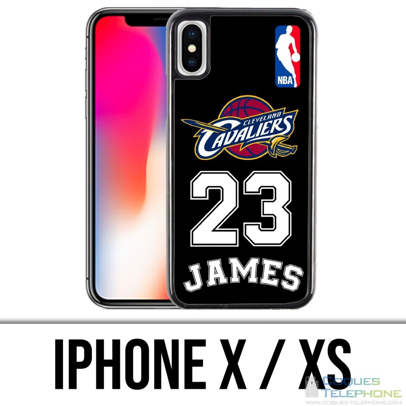 Custodia per iPhone X / XS - Lebron James Black
