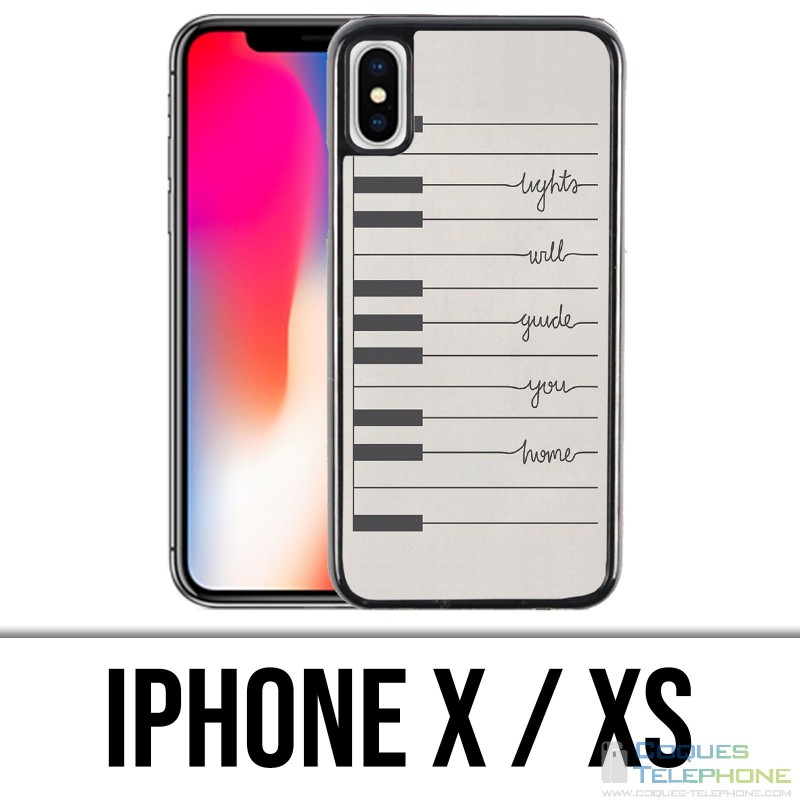 Funda iPhone X / XS - Guía de luz Inicio
