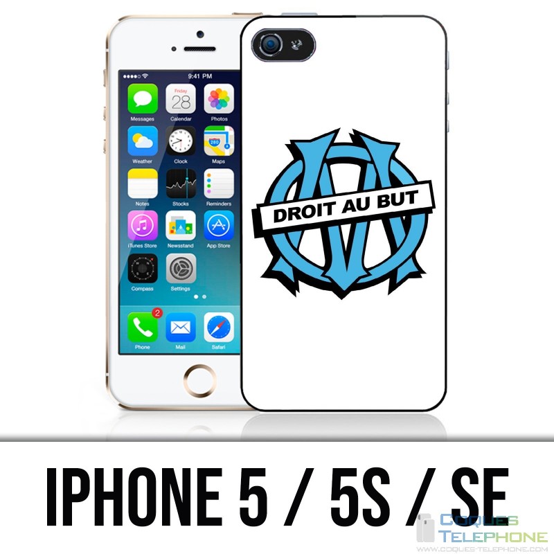 Funda para iPhone 5 / 5S / SE - Logo Om Marseille Right To The Goal