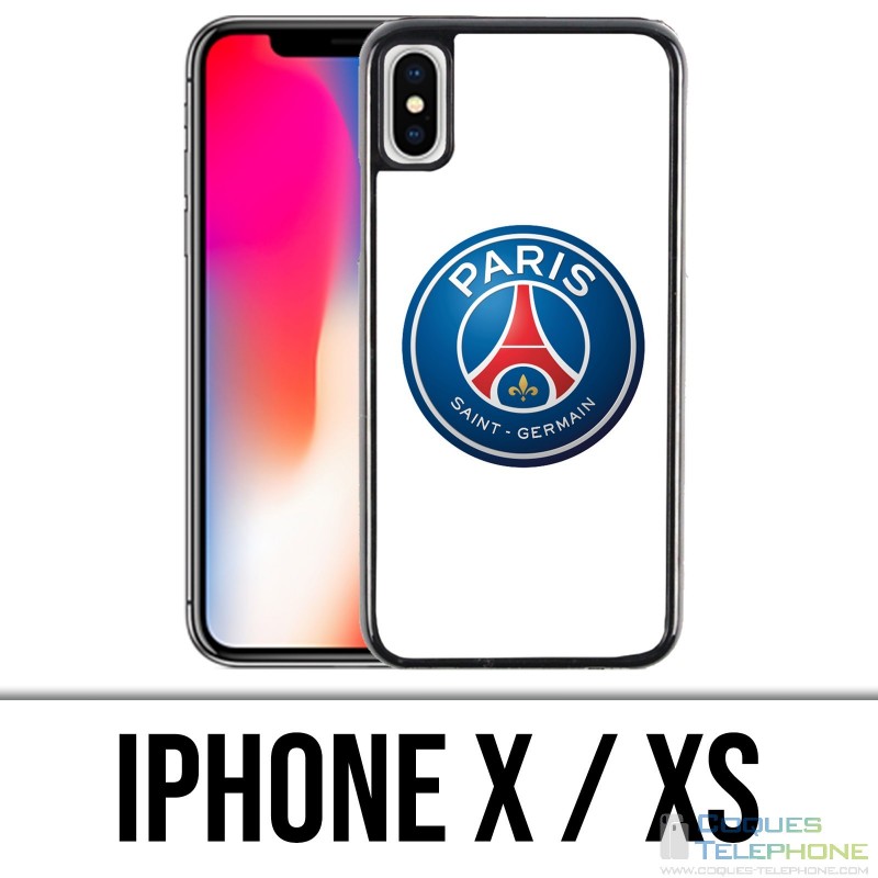 IPhone Fall X / XS - Logo Psg White Background