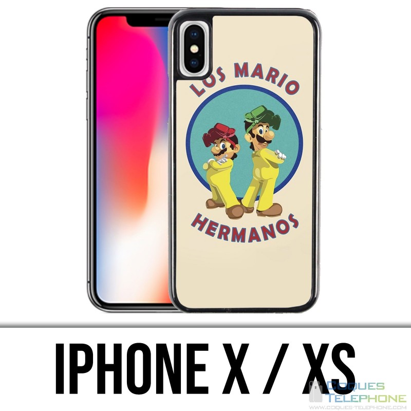 Coque iPhone X / XS - Los Mario Hermanos