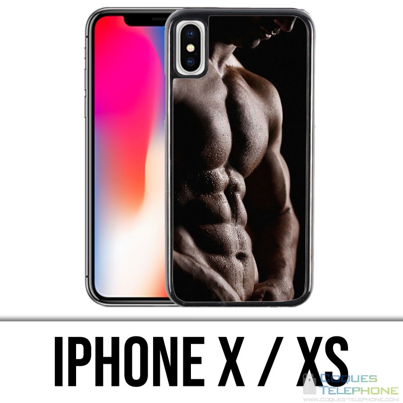 Funda iPhone X / XS - Músculos hombre