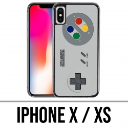 Coque iPhone X / XS - Manette Nintendo Snes