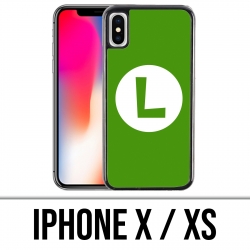 Custodia iPhone X / XS - Mario Logo Luigi