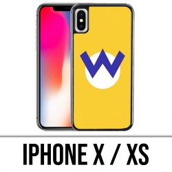Coque iPhone X / XS - Mario Wario Logo