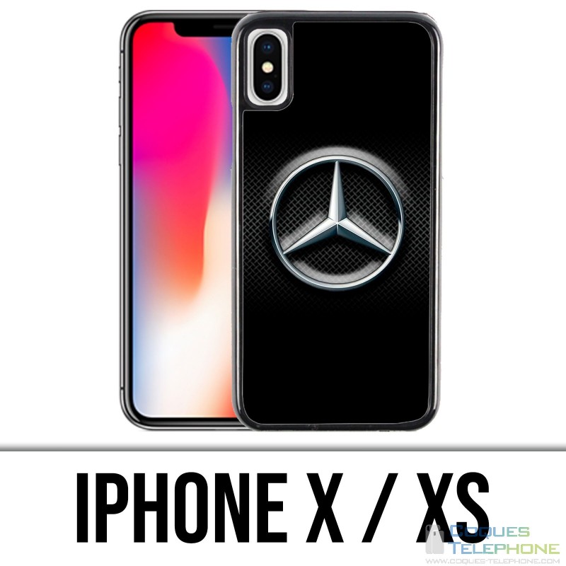 Custodia per iPhone X / XS - Logo Mercedes