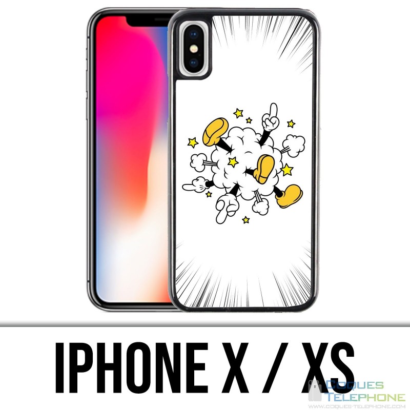 Coque iPhone X / XS - Mickey Bagarre