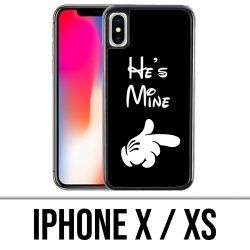 Coque iPhone X / XS - Mickey Hes Mine