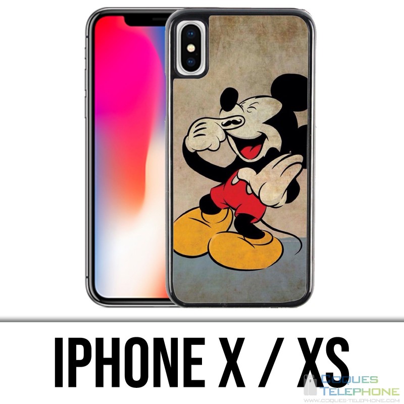 Custodia per iPhone X / XS - Mickey Moustache