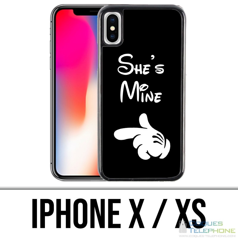 Coque iPhone X / XS - Mickey Shes Mine