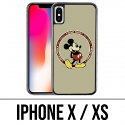 Coque iPhone X / XS - Mickey Vintage