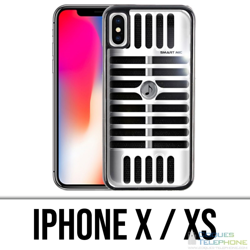 X / XS iPhone Case - Vintage Mic