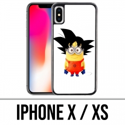 Coque iPhone X / XS - Minion Goku
