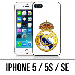 Coque iPhone 5 / 5S / SE - Logo Real Madrid