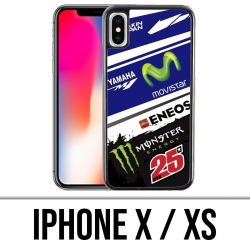 X / XS iPhone case - Motogp M1 25 Vinales
